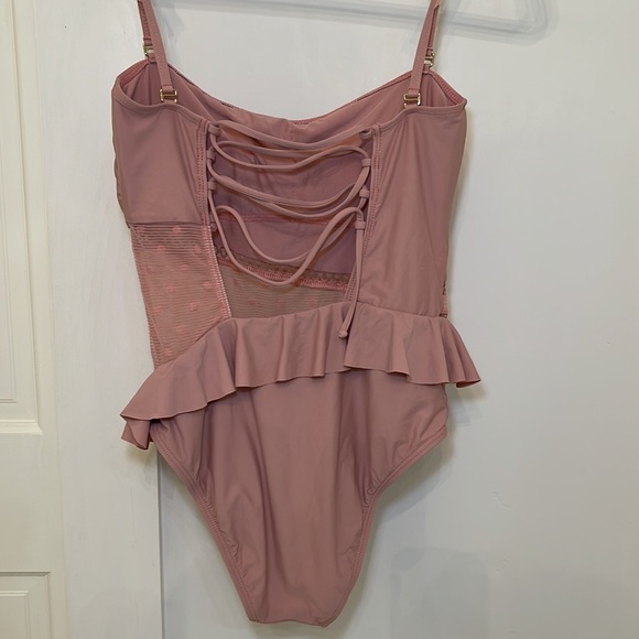 Ella Moss swimsuit. Old pink. Size M - Picture 4 of 8